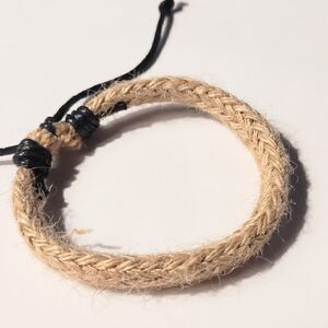 ‎Men's bracelet braided rope new d46